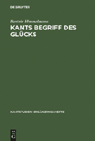 Buchcover Beatrix Himmelmann: Kants Begriff des Glücks
