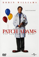 Cover zum Film Patch Adams. Der Film mit Robin Williams und Monica Potter