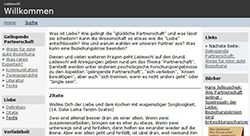 Bildschirmbild von liebewohl.de
